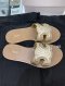Celine SANDALS GOLD SIZE 38