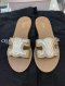Celine SANDALS GOLD SIZE 38