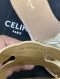 Celine SANDALS GOLD SIZE 38