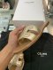 Celine SANDALS GOLD SIZE 38