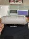 Chanel BOY 10" GREY CAVIAR GHW MICROCHIP