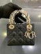 Dior LADY MINI BLACK GHW 2024