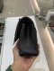 Chanel CLASSIC 9" BLACK LAMB SHW MICROCHIP TH7KHAJ3
