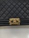 Chanel BOY 10 BLACK CAVIAR GHW HOLO 23933669