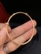 Cartier JUSTE UN CLOU BRACELET SMALL SIZE 17 PINK GOLD 2024 (VBQ059)