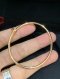 Cartier JUSTE UN CLOU BRACELET SMALL SIZE 17 PINK GOLD 2024 (VBQ059)