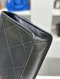 Chanel FLAP BAG BLACK CALF GHW MICROCHIP**
