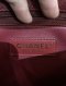 Chanel COCO 10.5" BURGUNDY CAVIAR GHW MICROCHIP**
