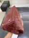 Chanel COCO 10.5" BURGUNDY CAVIAR GHW MICROCHIP**