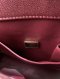 Chanel COCO 10.5" BURGUNDY CAVIAR GHW MICROCHIP**