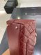 Chanel COCO 10.5" BURGUNDY CAVIAR GHW MICROCHIP**