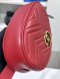 Gucci MARMONT BELT BAG RED**