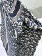 Dior BOOK TOTE L BLUE 2025