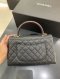 Chanel COCO 10.5" BLACK CAVIAR GHW MICROCHIP