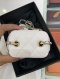 Chanel VANITY WHITE GHW HOLO 30331205