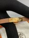 Hermes MINI RIVALE BRACELET T2 NOIR STAMP B