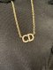 Dior CLAIR D LUNE NECKLACE GOLD