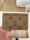 Louis Vuitton CARD HOLDER MONOGRAM/DOG MICROCHIP