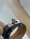 Hermes DOUBEL TOUR BRACELET SIZE.T2 NOIR STAMP.C