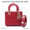 Dior LADY SIZE.SMALL RED 2018
