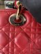 Dior LADY SIZE.SMALL RED 2018