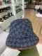 Gucci GG BUCKET HAT DENIM SIZE S