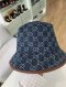 Gucci GG BUCKET HAT DENIM SIZE S