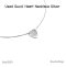 Gucci NECKLACE SILVER