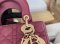 Dior LADY SMALL 9" PURPLE GHW 2023