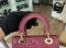 Dior LADY SMALL 9" PURPLE GHW 2023