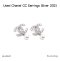 Chanel CC CRYSTAL EARRINGS