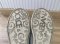 Dolce & Gabbana SNEAKERS SILVER SIZE 38.5