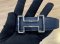 Hermes BELT SIZE 100 NAVY STAMP U