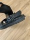 Dior DIORACT SANDALS BLACK SIZE 36