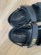 Dior DIORACT SANDALS BLACK SIZE 36