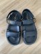 Dior DIORACT SANDALS BLACK SIZE 36