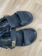 Dior DIORACT SANDALS BLACK SIZE 36