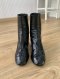 Chanel BOOTS BLACK SIZE 36.5