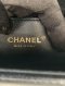 Chanel BOY 10" BLACK CAVIAR GHW MICROCHIP (G838C751)