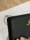 Prada SAFFIANO MINI SHOULDER BAG BLACK