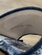 Dior DWAY HEELED SLIDE WHITE/BLUE SIZE 38.5**