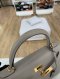 Hermes KELLY 28 SELLIER GRIS A STAMP A