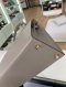 Hermes KELLY 28 SELLIER GRIS A STAMP A