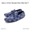 Louis Vuitton DRIVER MOCCASIN BLUE PLAID SIZE9