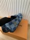 Louis Vuitton DRIVER MOCCASIN BLUE PLAID SIZE9