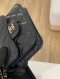Chanel FLAP COIN PURSE WITH CHAIN BLACK GHW HOLO31773909