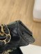 Chanel FLAP COIN PURSE WITH CHAIN BLACK GHW HOLO31773909