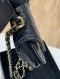 Chanel FLAP COIN PURSE WITH CHAIN BLACK GHW HOLO31773909
