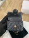 Chanel FLAP COIN PURSE WITH CHAIN BLACK GHW HOLO31773909
