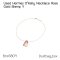 Hermes O'KELLY NECKLACE ROSE GOLD STAMP Y